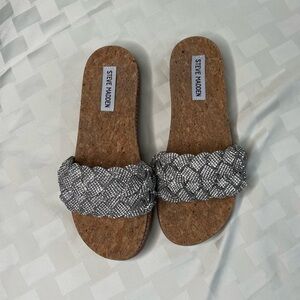 Steve Madden Dhaliah ​Embellished Braided Sandals